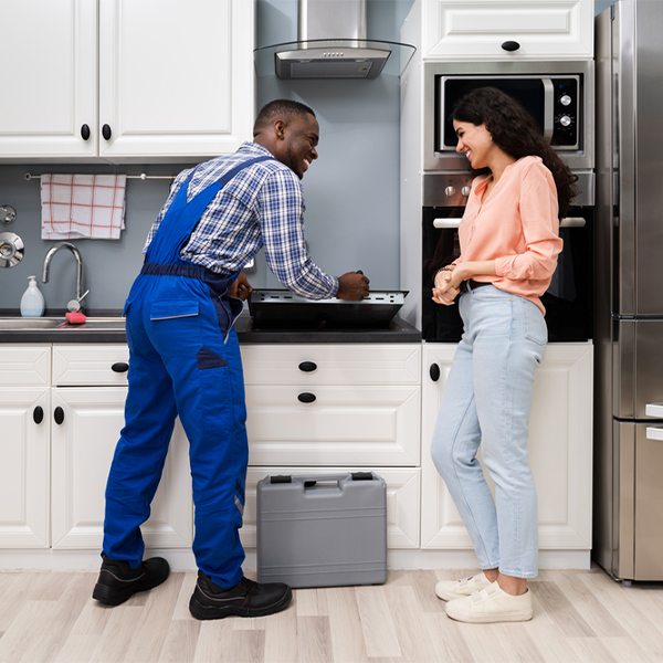 can you provide an estimate for cooktop repair before beginning any work in Arcadia